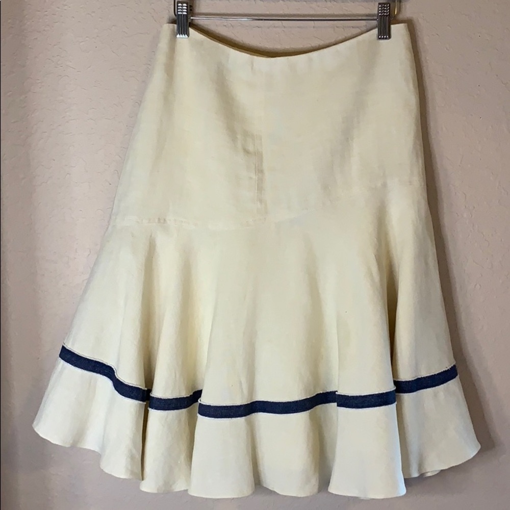 Ralph Lauren Purple Collection trumpet skirt sz 4